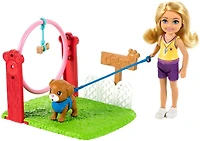 Barbie Chelsea Can Be Dog Trainer Playset with Blonde Chelsea Doll