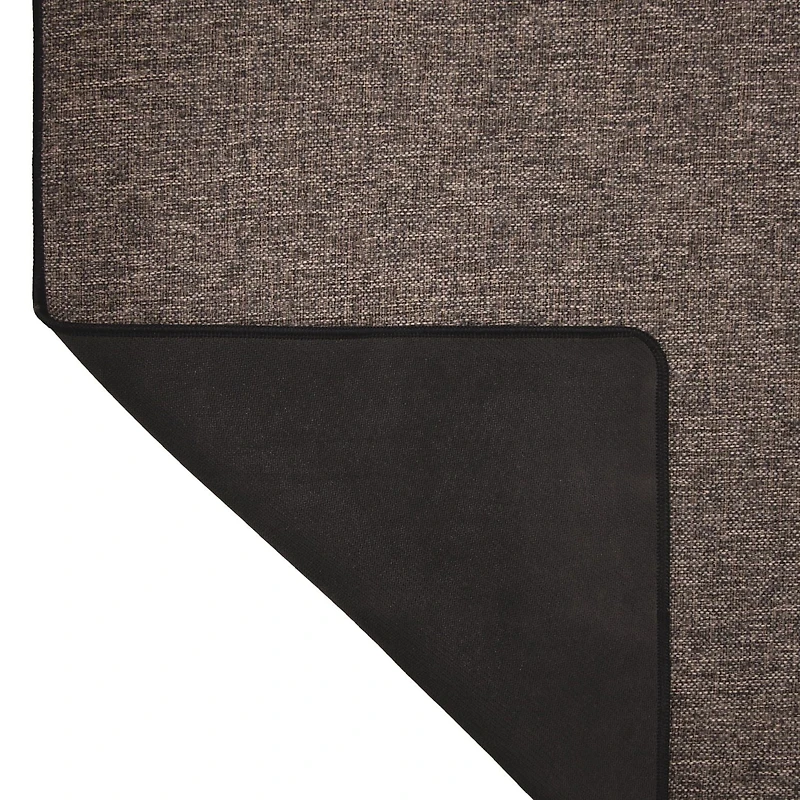 Tapis Wicklow anthracite de 2 pi x pi Mainstays Tapis Wicklow anthracite de 2 pi x pi