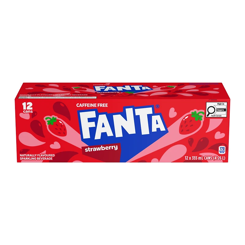 Fanta Fraise Fanta Fraise 12x355ml