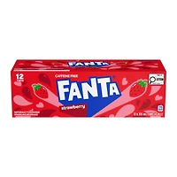 Fanta Fraise Fanta Fraise 12x355ml