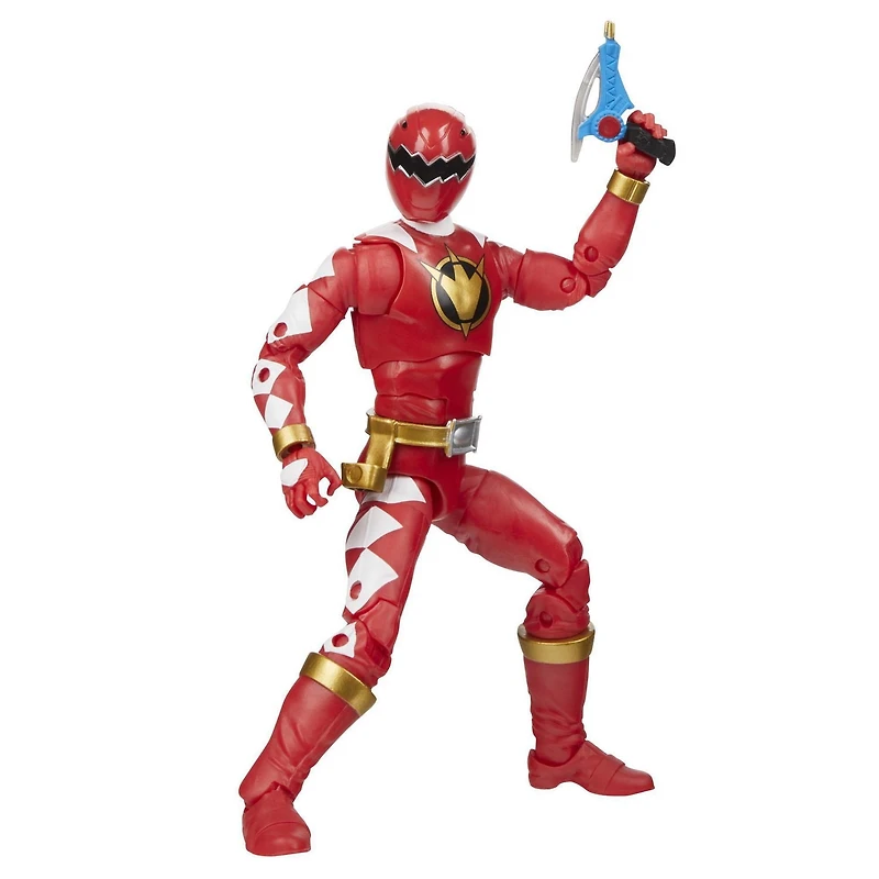 Power Rangers Lightning Collection Dino Thunder Red Ranger 6-Inch Premium Collectible Action Figure Toy with Accessories