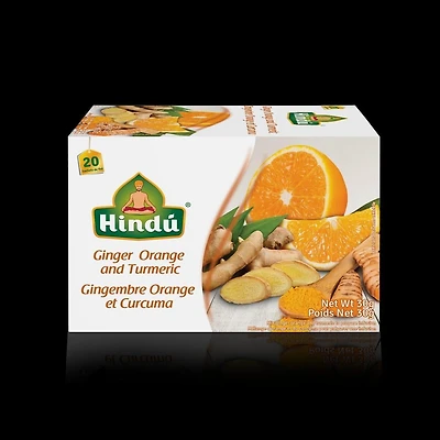 Hindu Ginger orange turmeric Tea 30gr