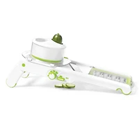 Starfrit Pro Mandoline, Adjusts slice thickness