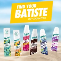 Batiste Tropical Dry Shampoo, 200 mL, Instant Hair Refresh
