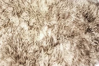 TAPIS QUATTRO EN PEAU DE MOUTON NOUVELLE-ZÉLANDE 4'X 6'