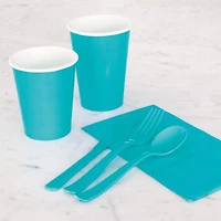 8 gobelets 12 oz en papier rose Gobelets jetable contien 12oz