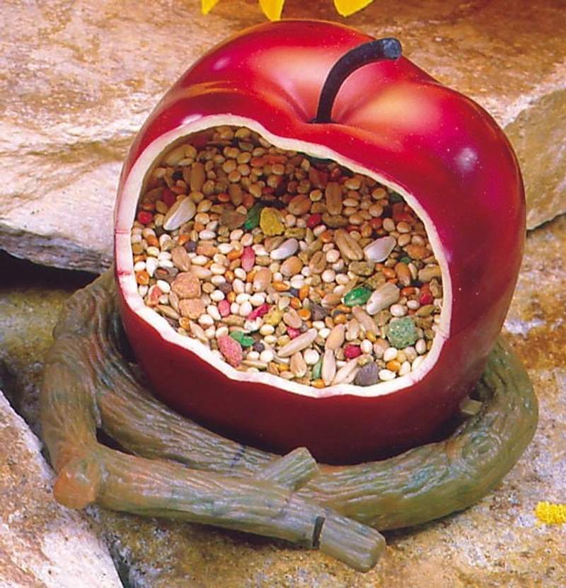 Penn Plax Tasse à Pomme ou à Eau Pour Oiseaux Coupe de graines de pomme