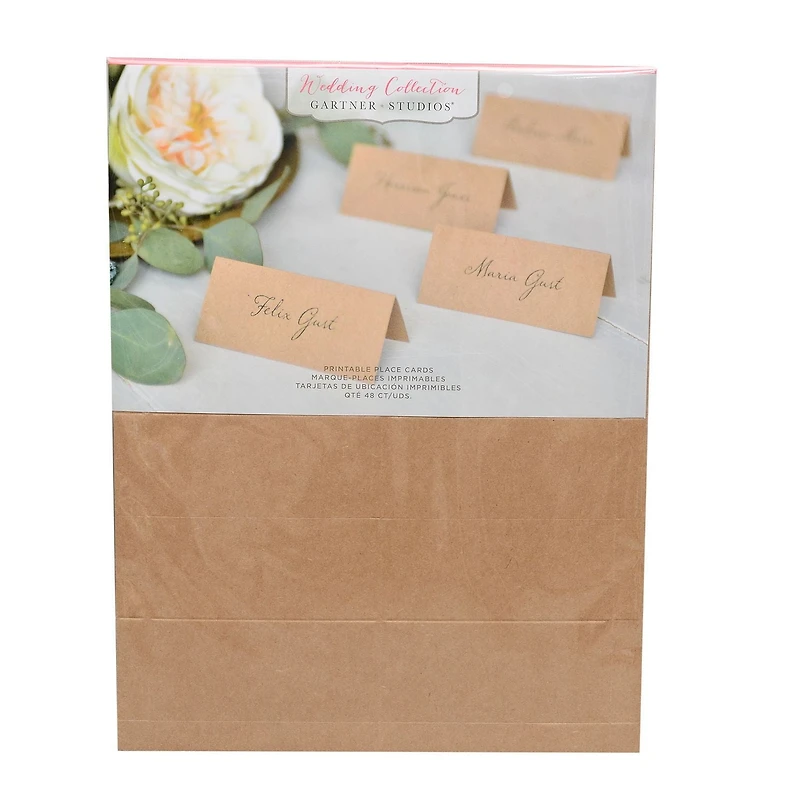 Gartner Studios Kraft Printable Place Cards