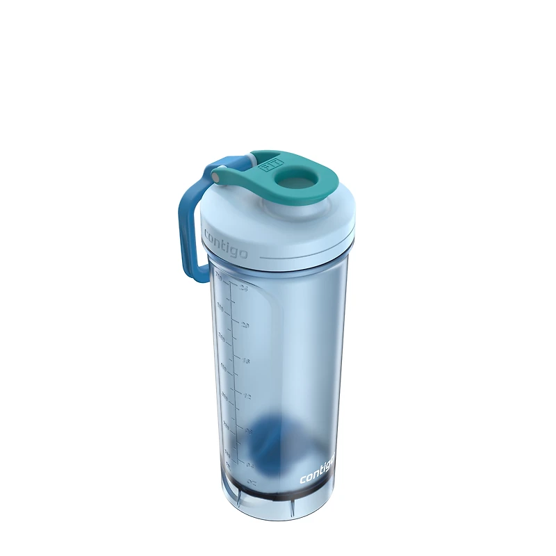 Bouteille mélangeur Contigo Fit Shake & Go 2.0, 828 mL (28 oz), glacier 1 unité