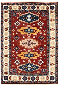 ECARPETGALLERY 100% Wool Traditional Indoor Area Rug for Entrance, Bedroom