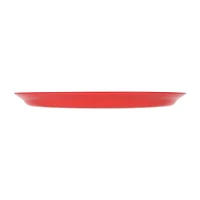 9.8in Dia Plastic Tray - Luck