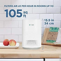 GermGuardian AC4200W HEPA Table Top Console Air Purifier