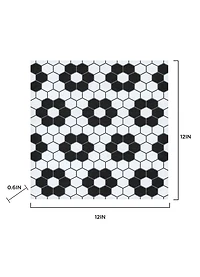 FloorPops Biscotto Peel and Stick Floor Tiles Set of 20