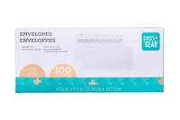 Pen + Gear N°10  Peler et coller des enveloppes , 100 unité , 4.15"x9.5" Pen + Gear N°10 Peler et coller des enveloppes 100 unité