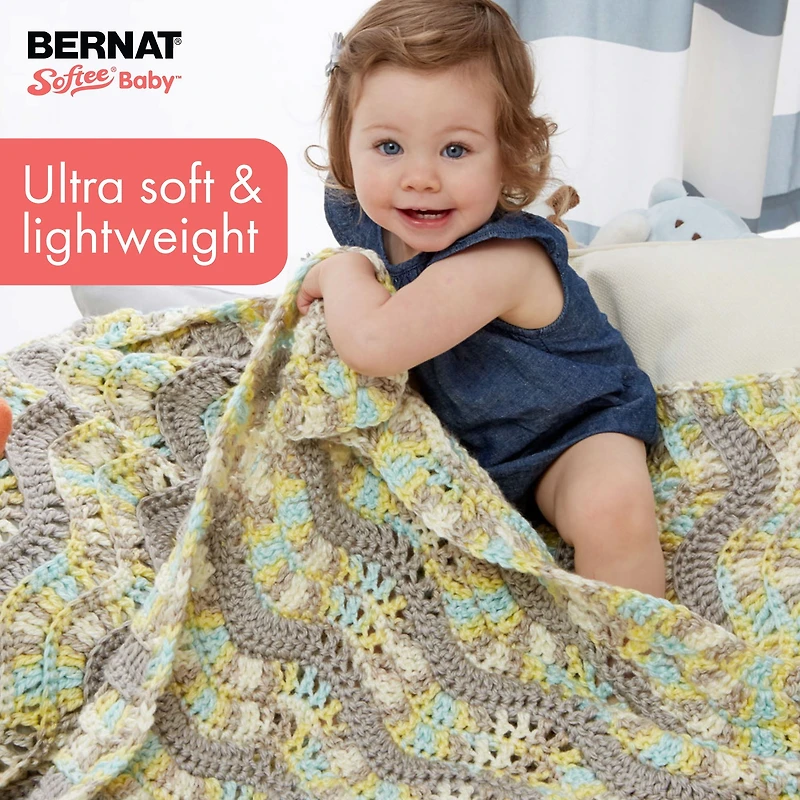 Bernat® Fil Softee® Baby™, Acrylique #3 DK, 4,25 Oz/120 G