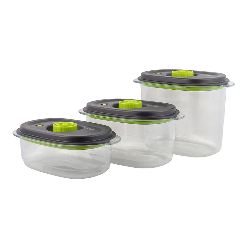 Ensemble pour mariner et conserver FoodSaver - contentants de 709 ml, 1.18 L et 1.89 L