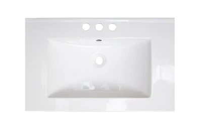 American Imaginations 21-in. W Ceramic Top White AI-1188