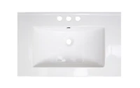 American Imaginations 21-in. W Ceramic Top White AI-1188