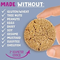 Allergy Smart Gluten Free Snickerdoodle Cookies, 140g Bag