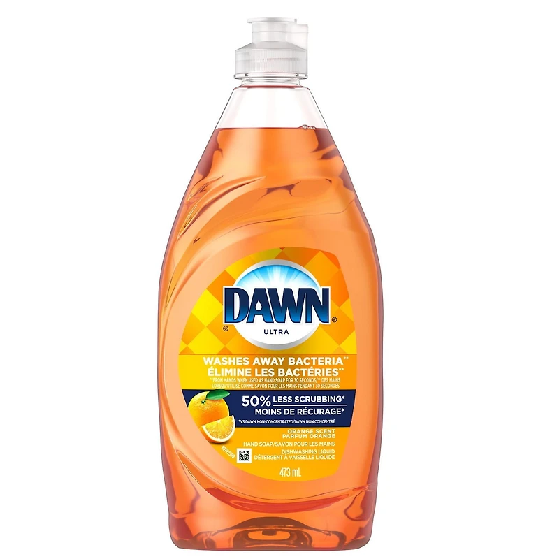 Savon pour les mains qui élimine les bactéries Dawn Ultra, Orange, 473 mL