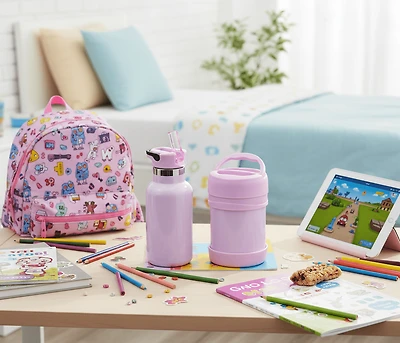 Ensemble de 2 boîtes à lunch et bouteilles réutilisables en acier inoxydable Sully