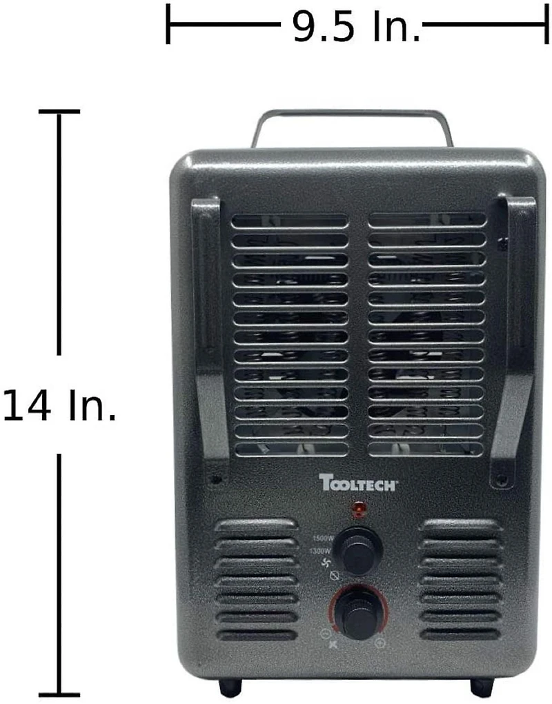 Chaufferette Utilitaire 5000BTU 1300-1500W 120V 60Hz