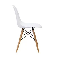 Chaise pour enfants blanche Heavenly Collection ENSEMBLE DE 2