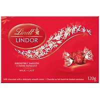 Truffes LINDOR au chocolat au lait de Lindt Boîte (120g) 120 g