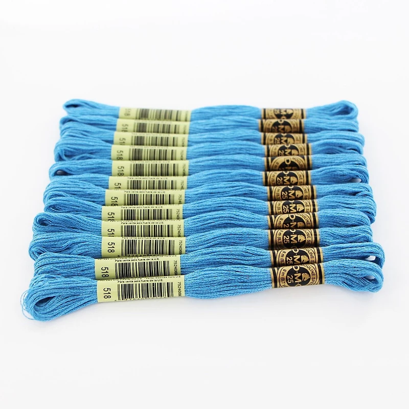 DMC Blue Cotton 6 Strand Floss 8 m (8.75 yd)