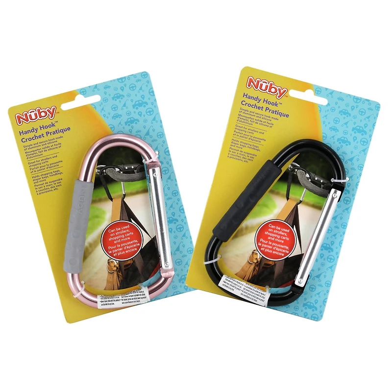 Nûby™ Handy Hook - Black or Rose Gold