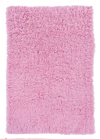 Tapis Nouveau Flokati 1400 gr de 8' x 10', Rose Pastel