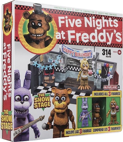 Five Nights at Freddy's Five Night Freddy's Construction Set -  The Show Stage