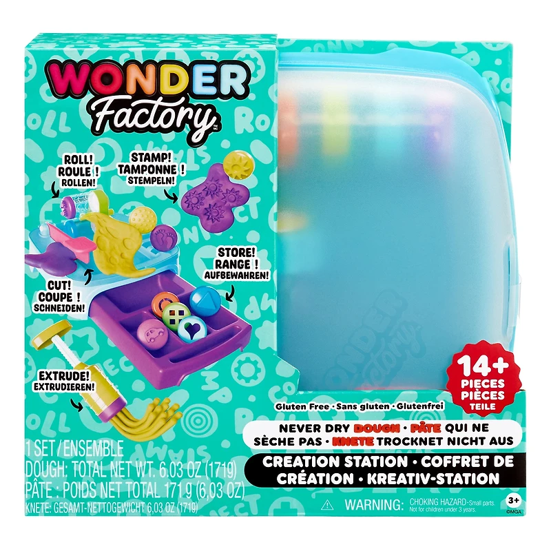 Poste de création de pâte jamais sèche Wonder Factory NE SÈCHE JAMAIS