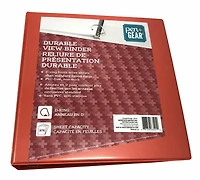 PEN+GEAR DURABLE VIEW 1.5 FASHION BINDER ORANGE
