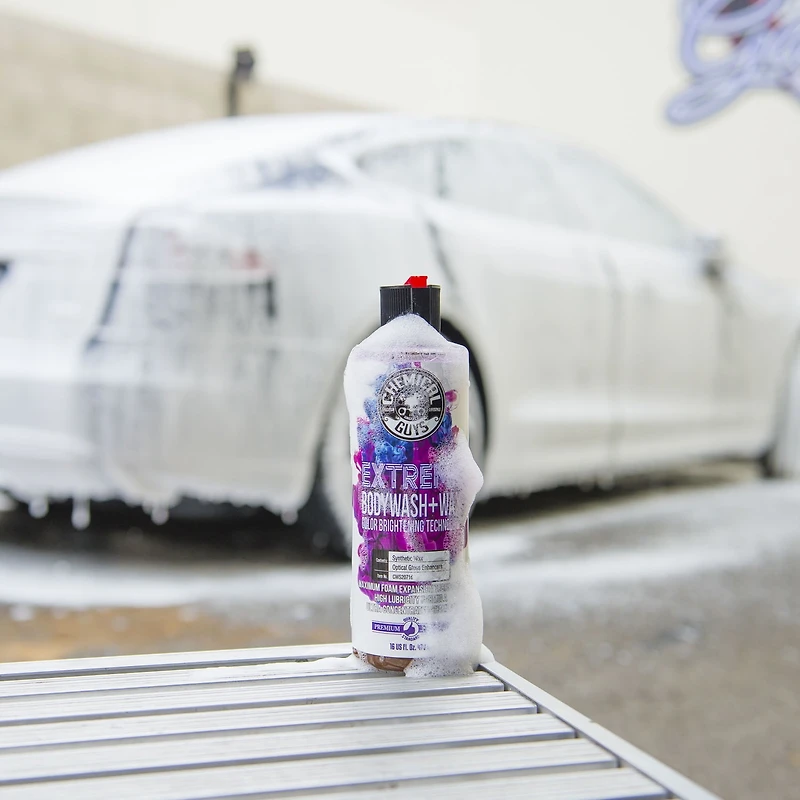 Lavage et cirage extrême pour carrosserie Chemical Guys (16 oz liq) Shampooing et cire pour automobile