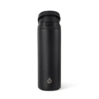 TAL Stainless Steel 2-in-1 Straw and Chug Water Bottle with Push Lid 24 fl oz, Black