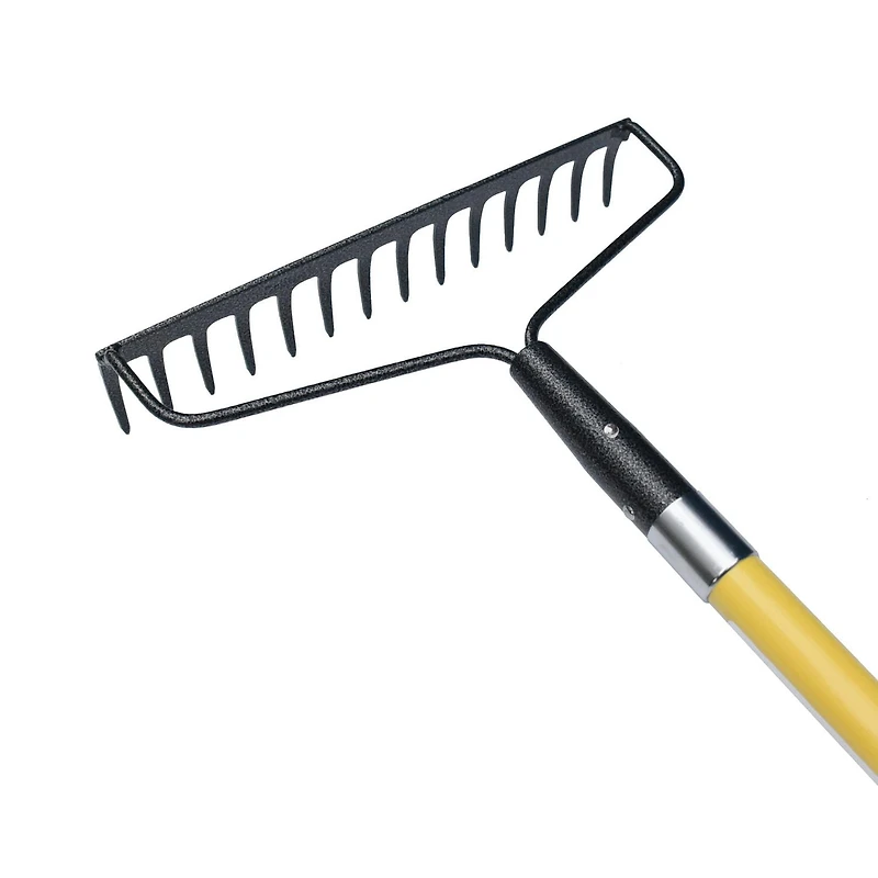 Alterra Fiberglass Long Handle 14-tine Bow Rake