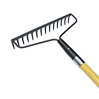 Alterra Fiberglass Long Handle 14-tine Bow Rake