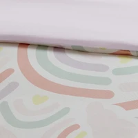 Ensemble d'édredon Arc-en-ciel Mainstays Kids 1 Place, 2P/grand