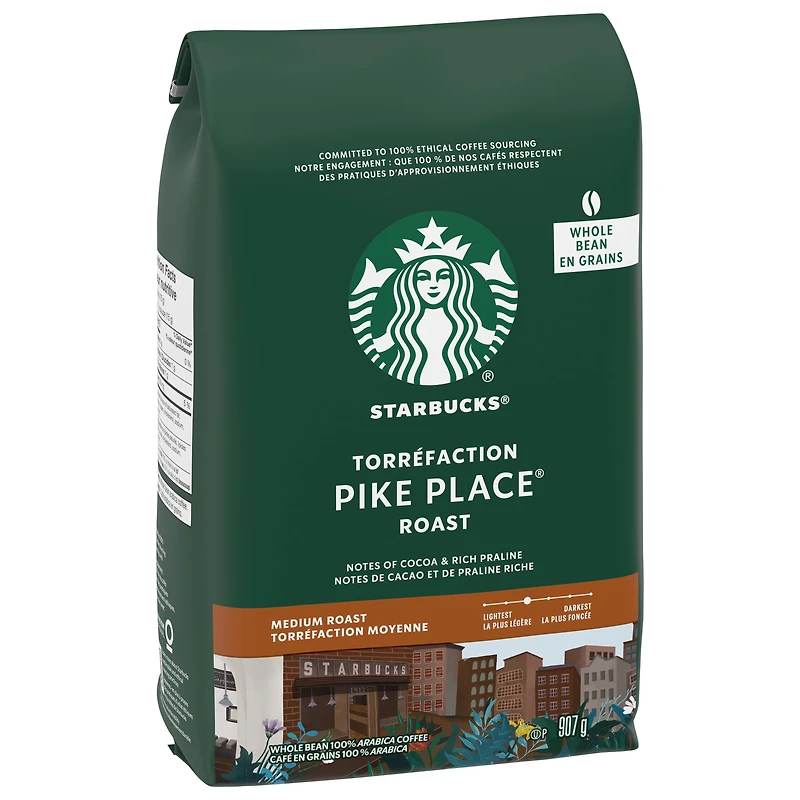 STARBUCKS Pike Place Roast Coffee Whole Bean