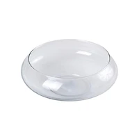 LARGE GARDEN DISH, GLASS DISH