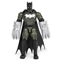 BATMAN, Véhicule Batmoto avec figurines articulées BATMAN et CLAYFACE exclusives de 10 cm