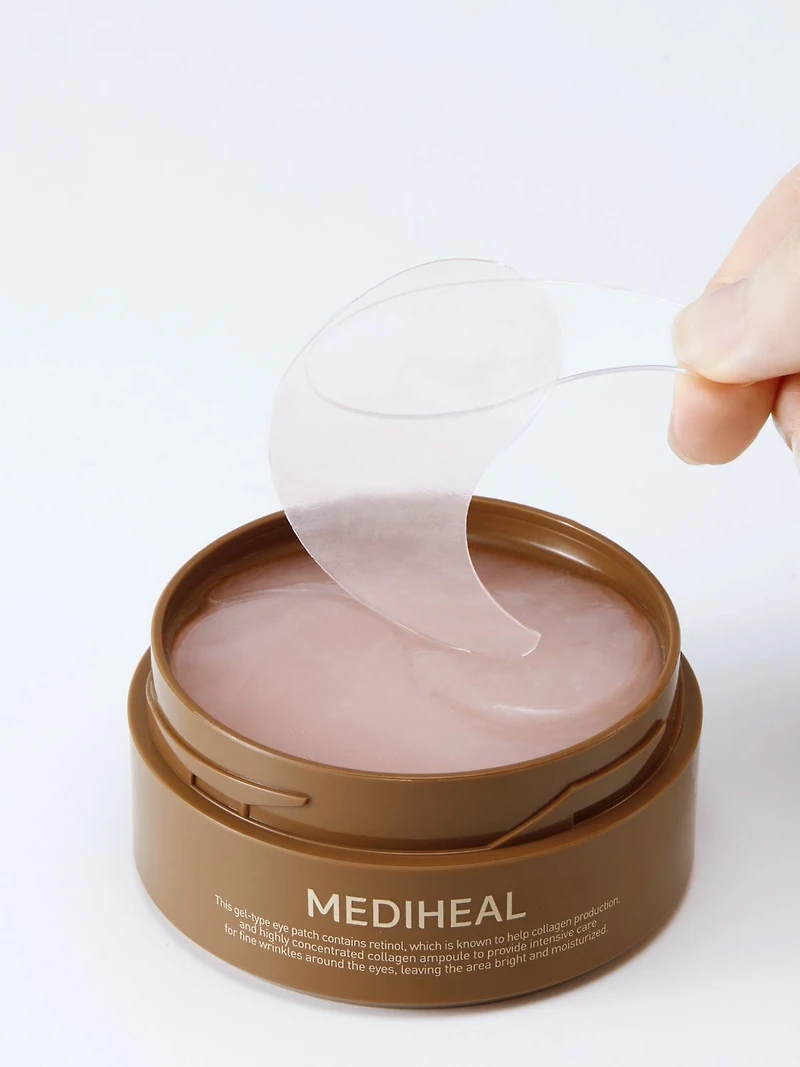 Mediheal Patch pour les yeux au rétinol et au collagène, 60 pièces Patches yeux rétinol collagène