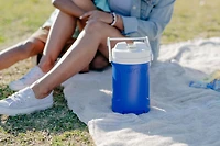 Igloo 1/2 gallon Laguna beverage jug, blue,  1.9 liters