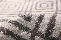 ECARPET Area Rug for Living Room, Geometric Indoor Carpet Ember Collection