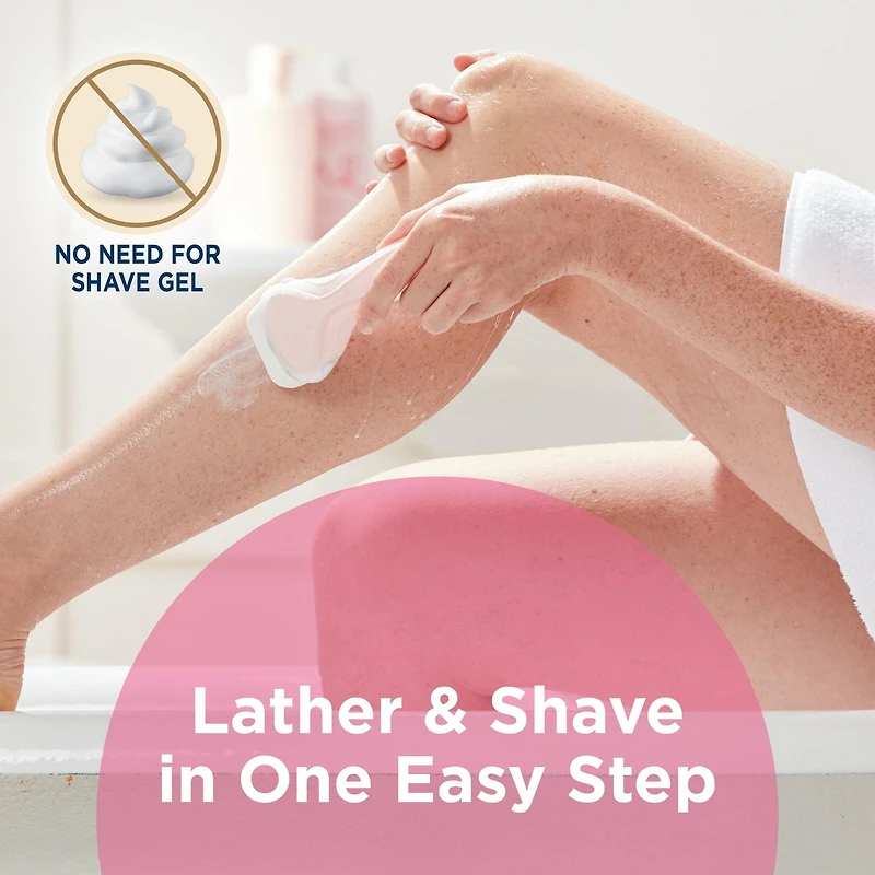 Schick Intuition Razor & Refill Value Pack, Razor & 5 Refills