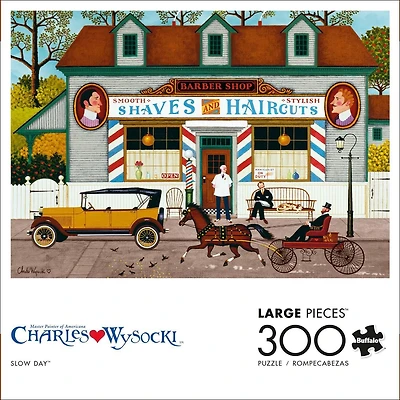 Buffalo Games - Le puzzle Charles Wysocki - Slow Day - en 300 pièces