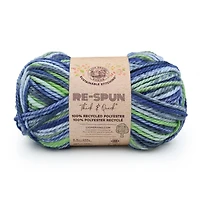 Lion Brand Re-Spun Thick & Quick® Yarn Riverside #6 Super Bulky Recycled Polyester Yarn, 340g/ 204m - 1CT
