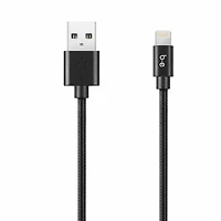 Blu Element Câble Tressé de Charge/Sync Lightning vers USB-A 4ft Noir