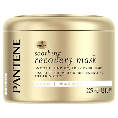Pantene Pro-V Masque Capillaire Réparateur Apaisant pour Lisser les Cheveux Rebelles, Sujets aux Frisottis